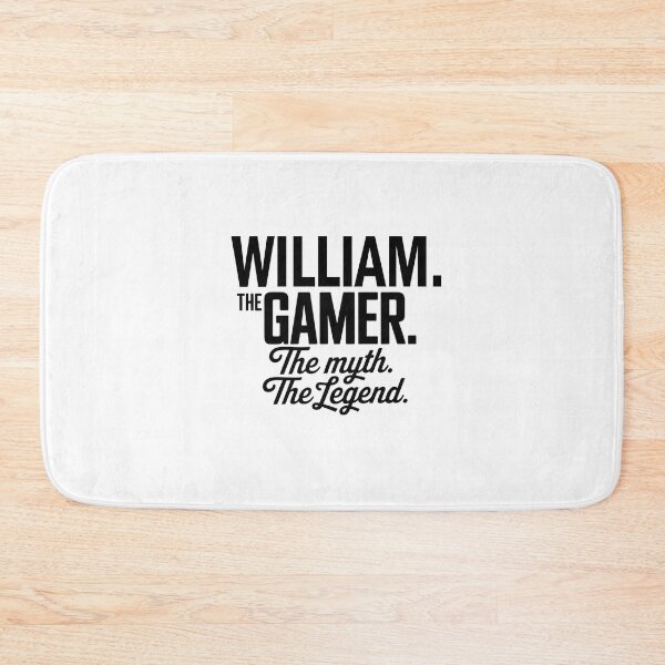 Item preview, William The Gamer The Myth The Legend William Name - Funny Gamer Quote design designed and sold by Oussinc.