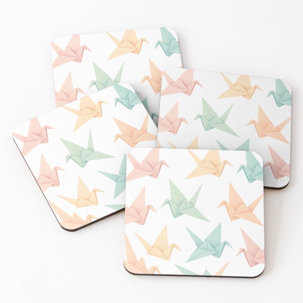 Item preview, Origami Dreams – Pastel Paper Cranes designed and sold by DailyDrivesct.