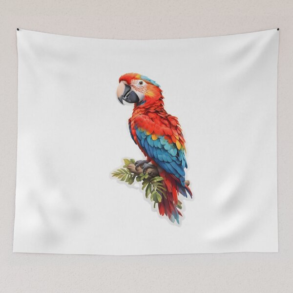 Item preview, Scarlet Macaw designed and sold by HOMETOWN86.