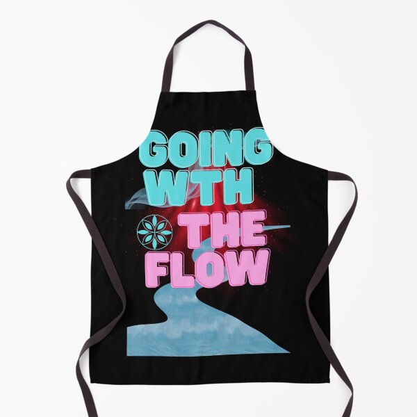 Item preview, Going With The Flow Minimalist Quote Design designed and sold by Selora1.