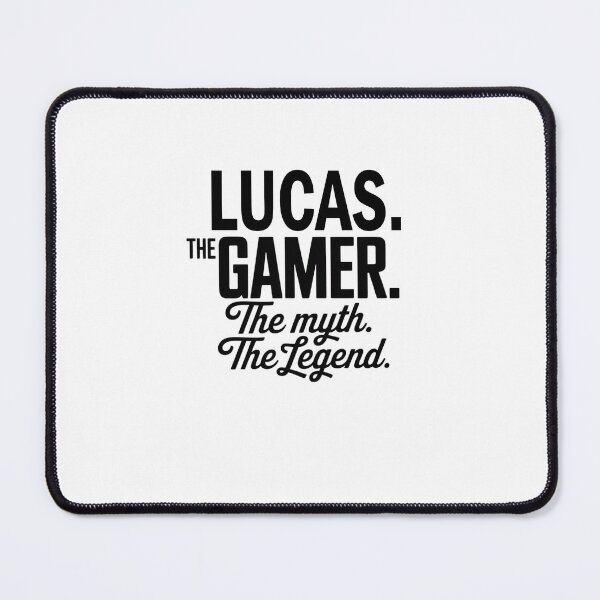 Item preview, Lucas The Gamer The Myth The Legend Lucas Name - Funny Gamer Quote design designed and sold by Oussinc.
