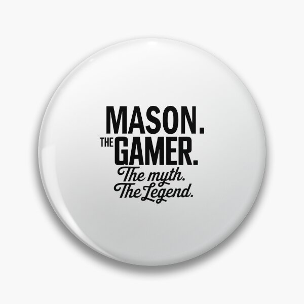 Artikelvorschau, Mason, der Gamer, der Mythos, die Legende, Mason Name – lustiges Gamer-Zitat-Design entworfen und verkauft von Oussinc.