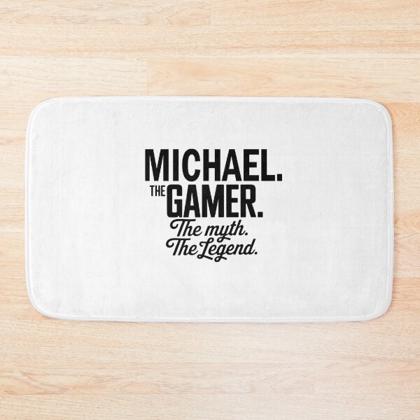 Item preview, Michael The Gamer The Myth The Legend Michael Name - Funny Gamer Quote design designed and sold by Oussinc.