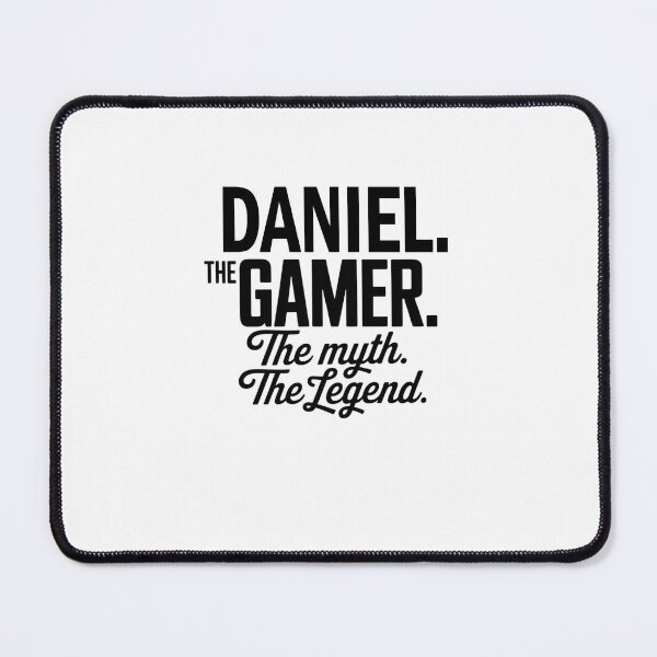 Item preview, Daniel The Gamer The Myth The Legend Daniel Name - Funny Gamer Quote design designed and sold by Oussinc.