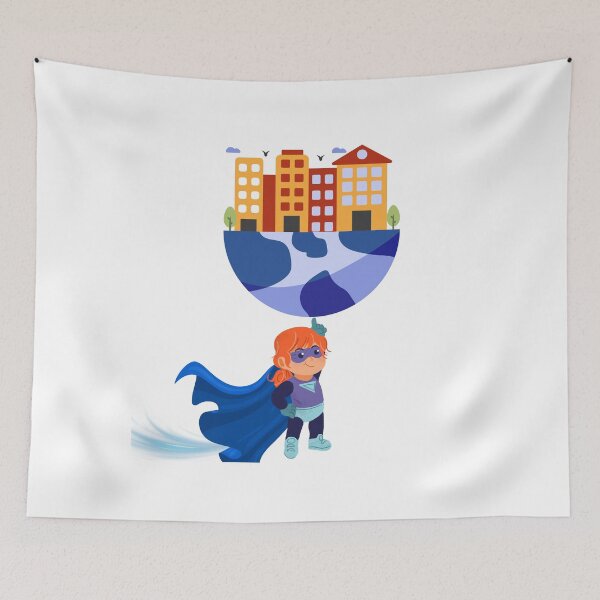 Item preview, Saving the World: Small Hero, Big Impact designed and sold by ankeyhooba.