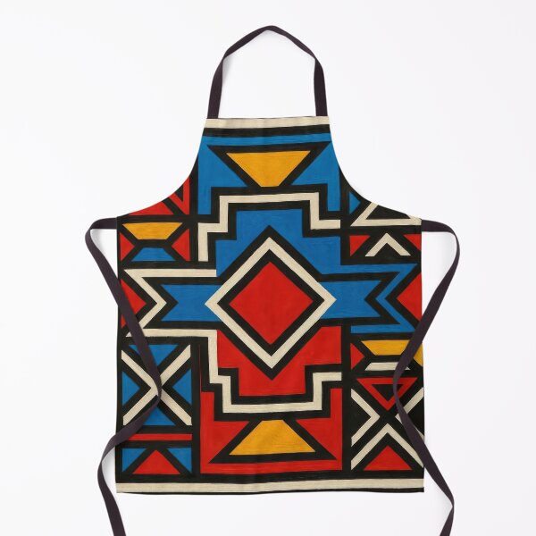 Item preview, Ndebele | Vibrant Geometric Art designed and sold by Le Pédagogue.