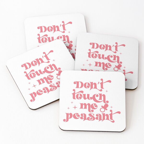 Item preview, Don't Touch Me Peasant Baby Quote designed and sold by artcultreone.