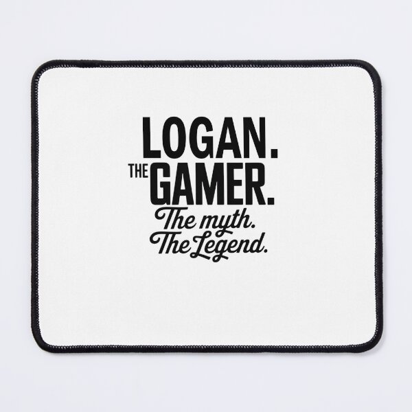 Item preview, Logan The Gamer The Myth The Legend Logan Name - Funny Gamer Quote design designed and sold by Oussinc.
