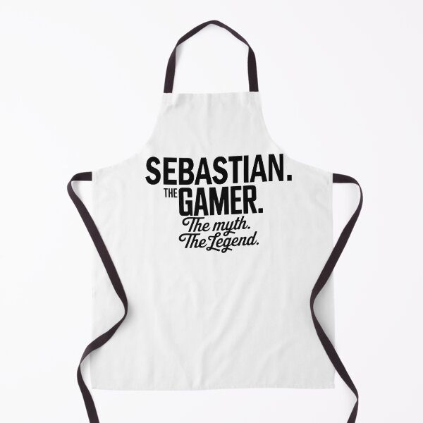 Item preview, Sebastian The Gamer The Myth The Legend Sebastian Name - Funny Gamer Quote design designed and sold by Oussinc.