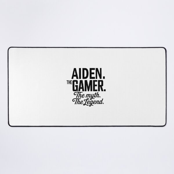 Item preview, Aiden The Gamer The Myth The Legend Aiden Name - Funny Gamer Quote design designed and sold by Oussinc.