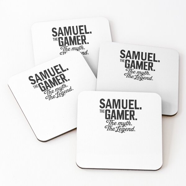 Item preview, Samuel The Gamer The Myth The Legend Samuel Name - Funny Gamer Quote design designed and sold by Oussinc.