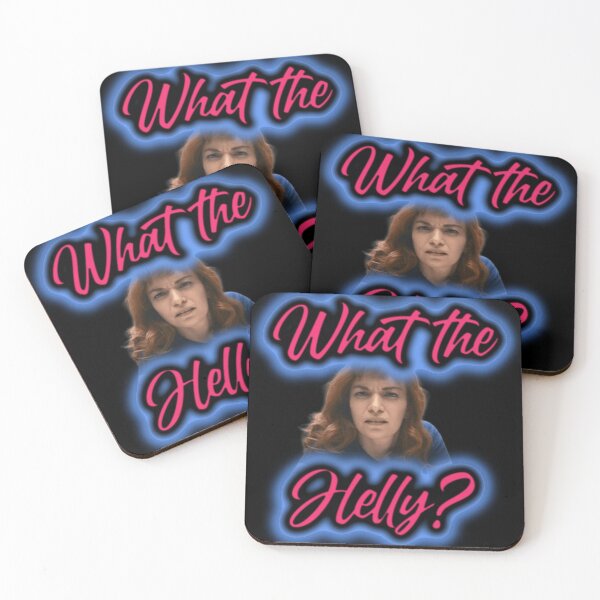 Item preview, What The Helly Parody Neon Meme Art designed and sold by CarriPaccione.