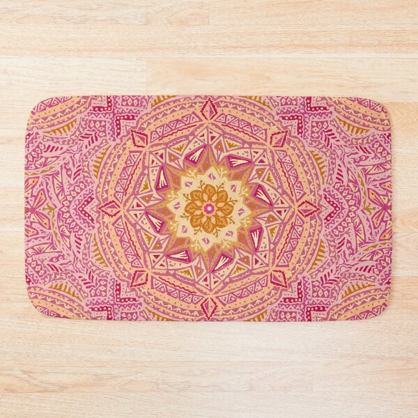 Item preview, Pink & Orange mandala designed and sold by kspfeif.