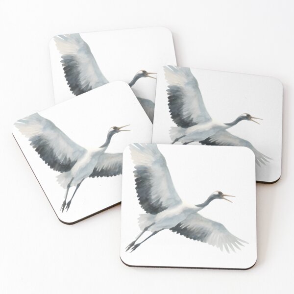 Item preview, Japanese Crane (Red-crowned Crane, Grus japonensis) designed and sold by HOMETOWN86.