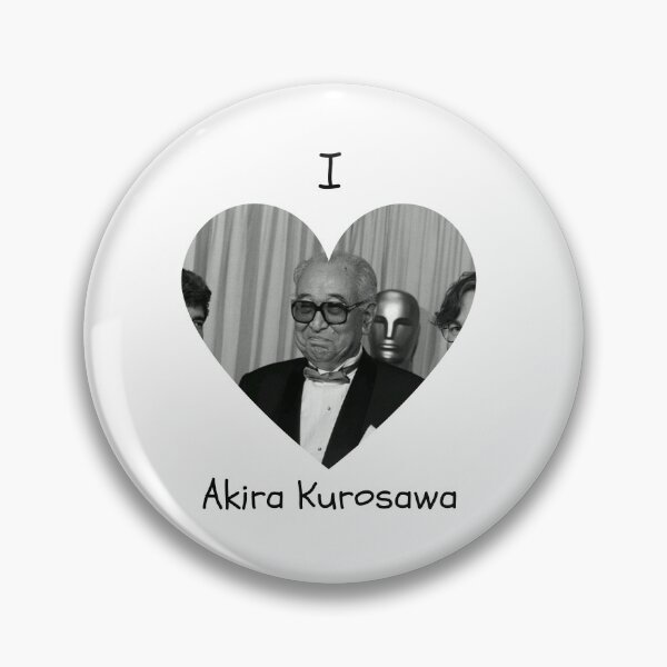 Item preview, I Love Akira Kurosawa designed and sold by Oph3liastickers.