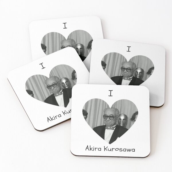 Item preview, I Love Akira Kurosawa designed and sold by Oph3liastickers.