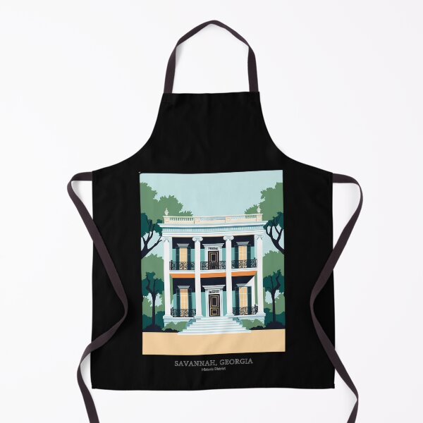 Item preview, Savannah, Georgia Historic District Architecture Illustration designed and sold by Digital Dreams Arts.
