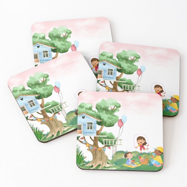 Item preview, Treehouse Picnic & Playtime designed and sold by ankeyhooba.