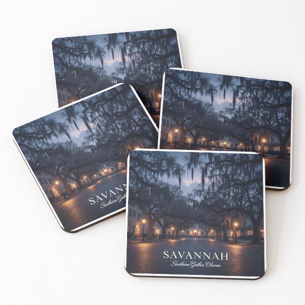 Item preview, Savannah Georgia Southern Gothic Charm designed and sold by Digital Dreams Arts.