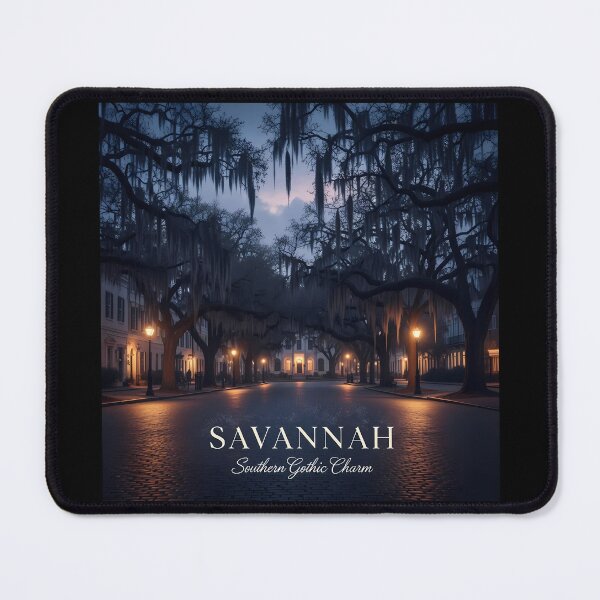 Item preview, Savannah Georgia Southern Gothic Charm designed and sold by Digital Dreams Arts.
