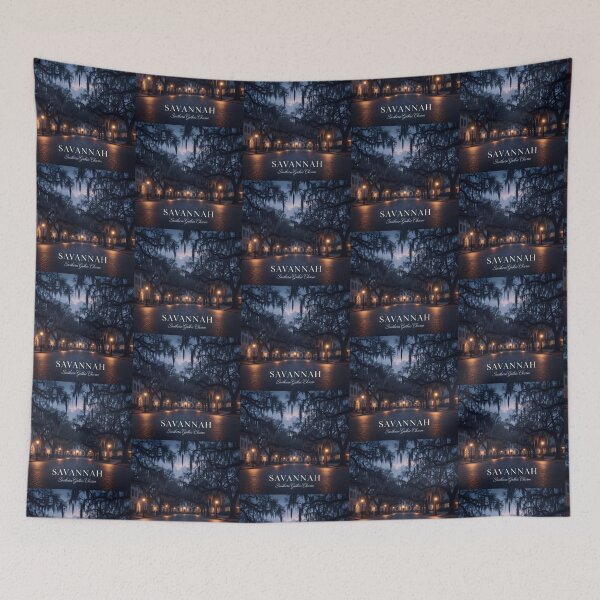 Item preview, Savannah Georgia Southern Gothic Charm designed and sold by Digital Dreams Arts.