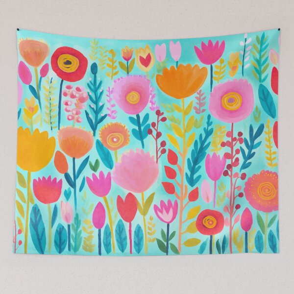 Item preview, Groovy Summer Flower Meadow_004 designed and sold by artsandsoul.