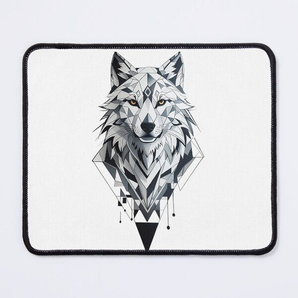 Item preview, Geometric Wolf – Abstract Polygonal Animal designed and sold by Dyan4.