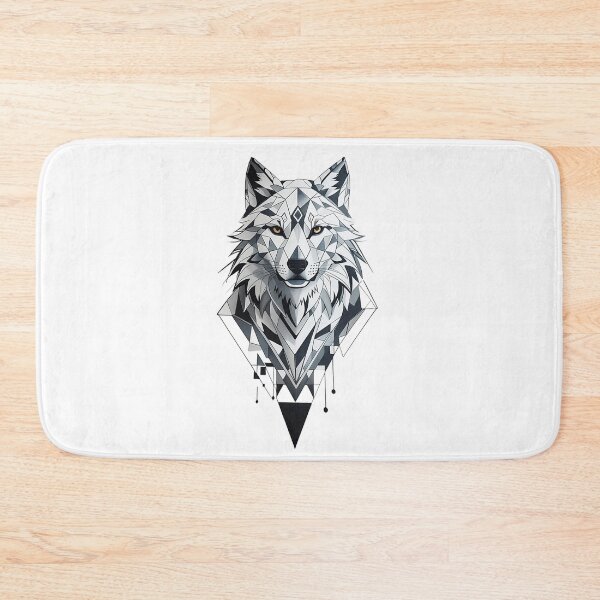 Item preview, Geometric Wolf – Abstract Polygonal Animal designed and sold by Dyan4.