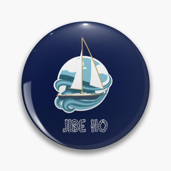 Item preview, Jibe Ho Sailing T-Shirt - Funny Nautical Gift designed and sold by TeesGalaxy.