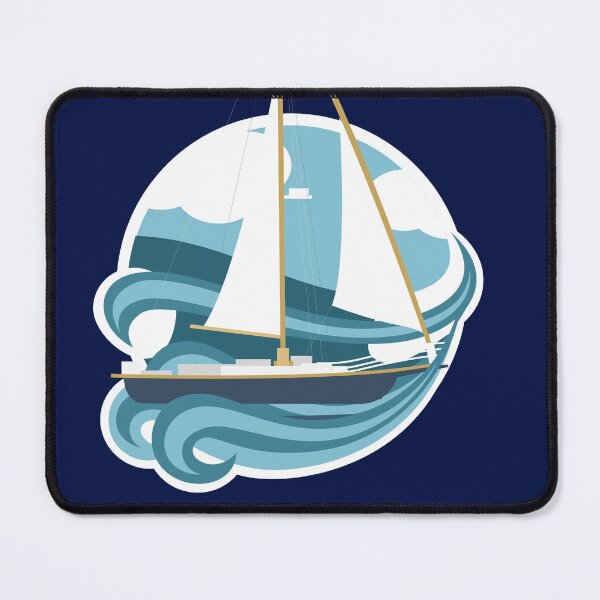 Item preview, Jibe Ho Sailing T-Shirt - Funny Nautical Gift designed and sold by TeesGalaxy.