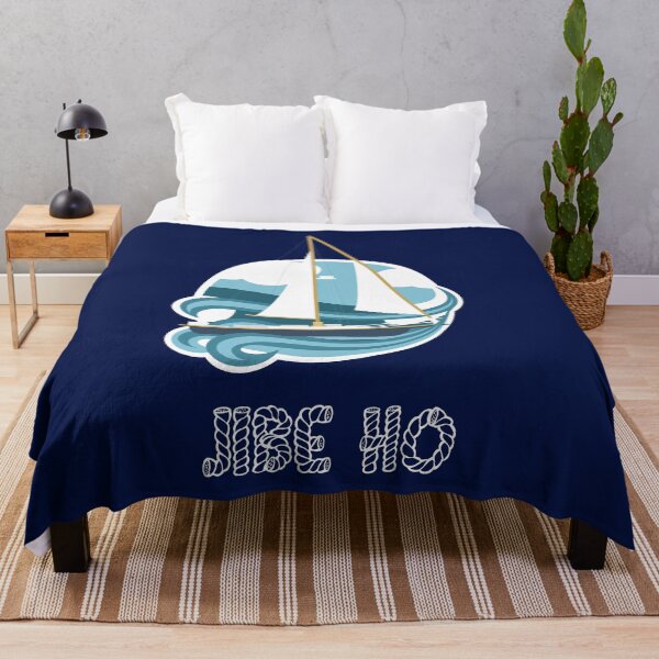 Item preview, Jibe Ho Sailing T-Shirt - Funny Nautical Gift designed and sold by TeesGalaxy.
