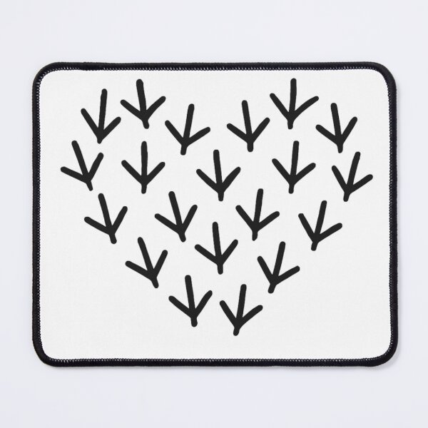 Item preview, Turkey Tracks - cute heart designed and sold by DamioPolArt.