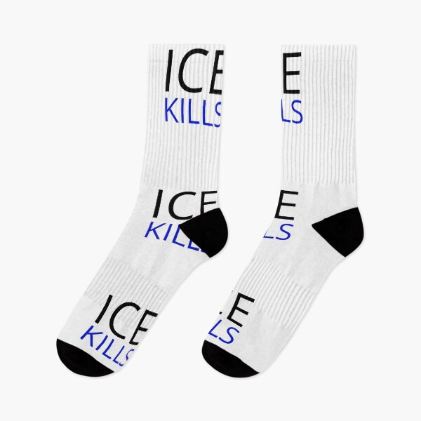 Item preview, ICE KILLS Blue black logo designed and sold by UmaCreatesThings.