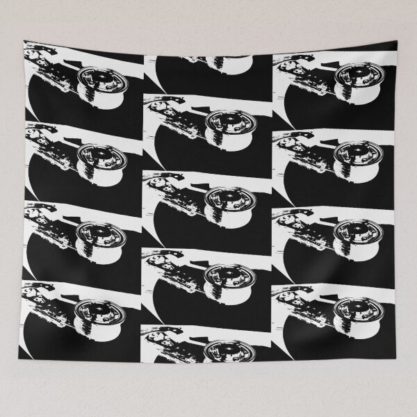 Item preview, Abstract Mechanical Hard Drive Art designed and sold by Luminari Creations.