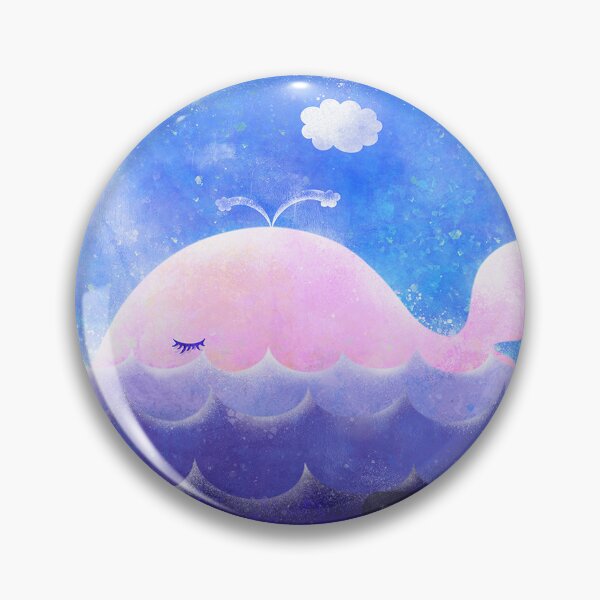 Item preview, pink whale designed and sold by tammist.