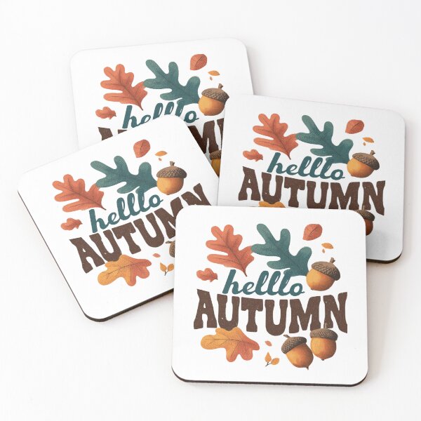 Item preview, Hello Autumn | T-Shirt designed and sold by NicolasGlowArt.