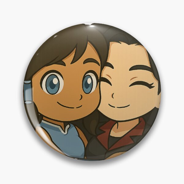 Item preview, Avatar - Legend of Korra - Chibi Korra and Asami Hugs designed and sold by PocketMythos.
