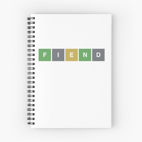 Item preview, Wordle FIEND – Funny Puzzle Parody Design designed and sold by Rizzult Media.