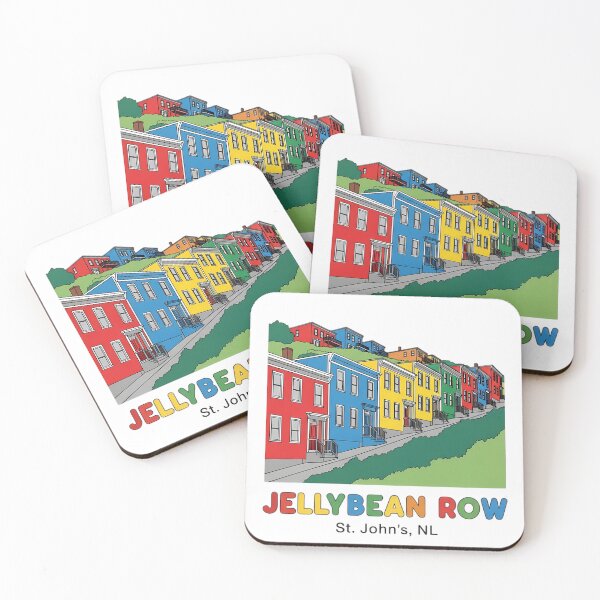 Item preview, Colorful Houses of Newfoundland - St. John's, NL Canada Art designed and sold by Digital Dreams Arts.