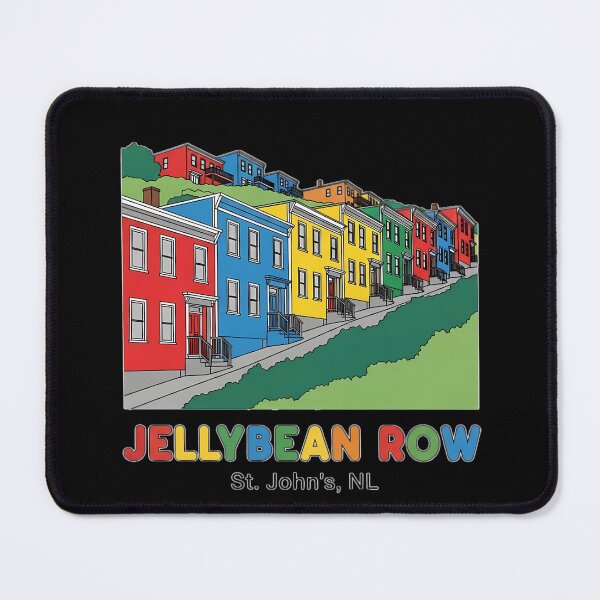 Item preview, Colorful Houses of Newfoundland - St. John's, NL Canada Art designed and sold by Digital Dreams Arts.