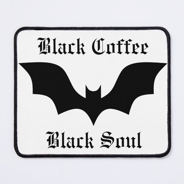 Item preview, Black Coffee – Funny Coffee Lover Quote Sticker designed and sold by MidnightRobin.