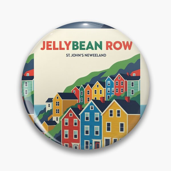Item preview, Jellybean Row St. John's Newfoundland Colorful Houses designed and sold by Digital Dreams Arts.
