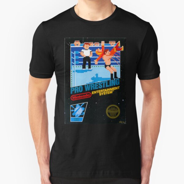 NES PRO WRESTLING Slim Fit T-Shirt