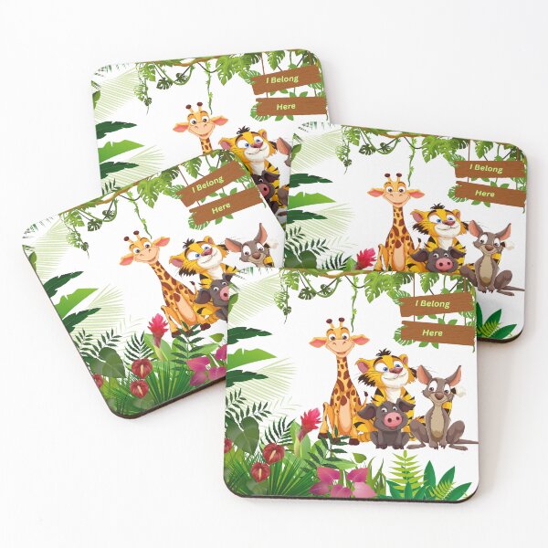 Item preview, The Jungle Squad designed and sold by ankeyhooba.