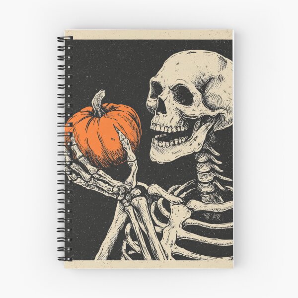 Item preview, Skeleton and Pumpkin designed and sold by NicolasGlowArt.