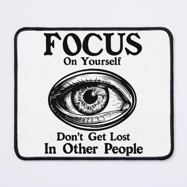 Item preview, Focus On Yourself Eye Illustration designed and sold by -DEEWOLF-.