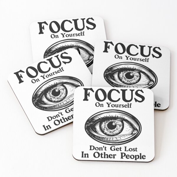 Item preview, Focus On Yourself Eye Illustration designed and sold by -DEEWOLF-.