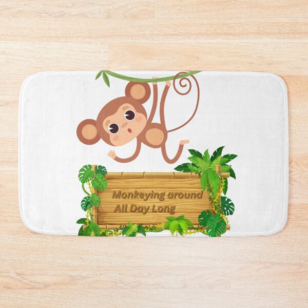 Item preview, Wild & Free: Monkeying All Day Long designed and sold by ankeyhooba.
