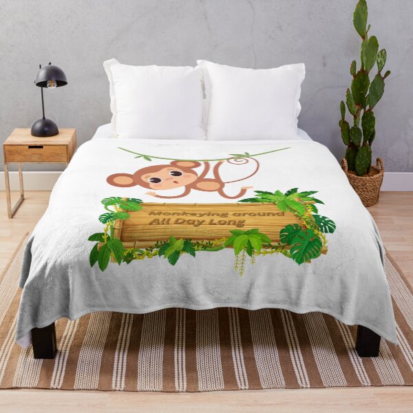 Item preview, Wild & Free: Monkeying All Day Long designed and sold by ankeyhooba.