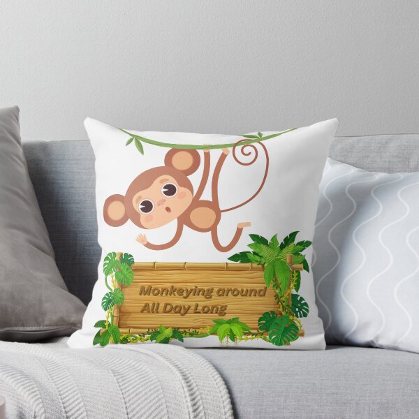 Item preview, Wild & Free: Monkeying All Day Long designed and sold by ankeyhooba.
